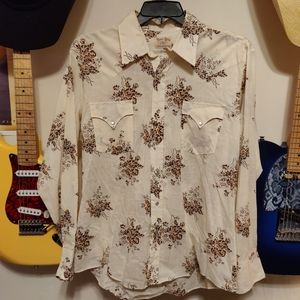 Vintage Western Pearl Snap Shirt